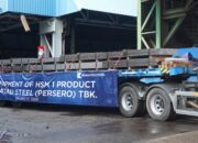 Krakatau Steel Bangkit! Pengiriman Perdana Baja Canai Panas Tembus Pasar Domestik