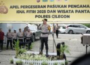 Pengamanan Ketat Jalur Wisata Anyer, Polisi Siagakan Puluhan Personel