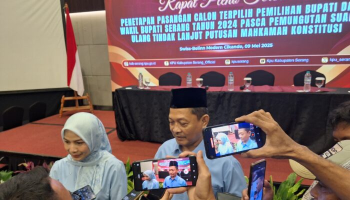 Zakiyah Tanggapi Bijak Ketidakhadiran Petahana dan Andika di Penetapan KPU Serang