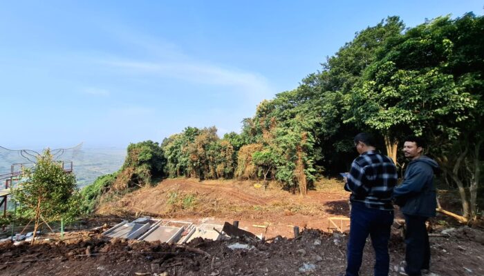 Revitalisasi Wisata Gunung Pinang Disorot, DLHK Banten Hentikan Proyek Ilegal PT. Thampomas Putraco