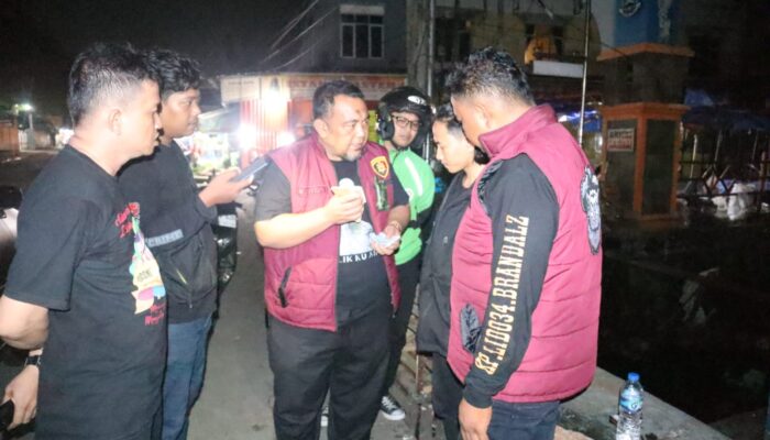 Polisi Preteli Preman Sayur,Polres Cilegon Ringkus Pemalak di Pasar Kranggot