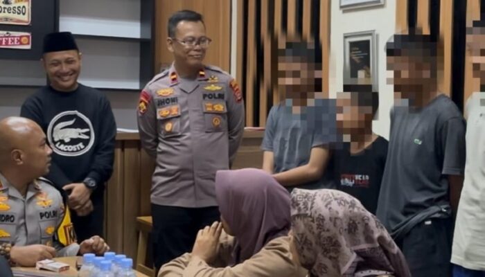 Terlibat Tawuran,Polisi Amankan Belasan Pelajar SMP di Serang