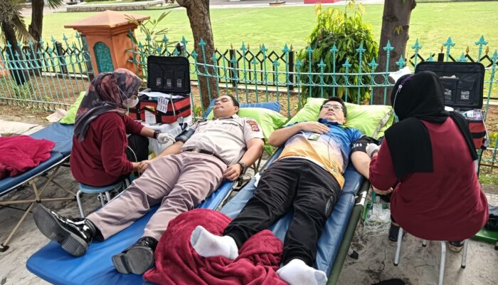 Aksi Kemanusiaan PMI Cilegon Sumbang 24 Kantong Darah di Tengah Semangat May Day