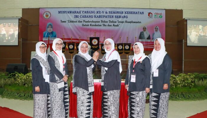 Kembali Pimpin IBI, Yenni Kusuma Siap Tekan Angka Kematian Ibu dan Bayi di Kabupaten Serang