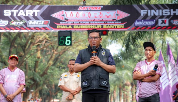 Gubernur Andra Dukung Road Race, Janji Bangun Sirkuit Permanen di Banten