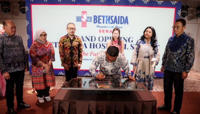 RS Bethsaida Serang Resmi Dibuka, Gubernur Andra Soni: Jangan Bikin Pasien Makin Pusing