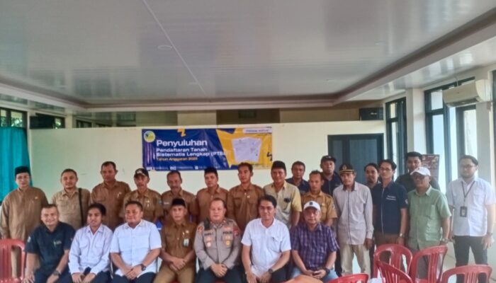 Kapolsek Mancak Dukung Penuh Program PTSL 2025