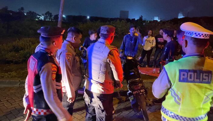 Polres Serang Sikat Premanisme dan Balap Liar Lewat Patroli KRYD