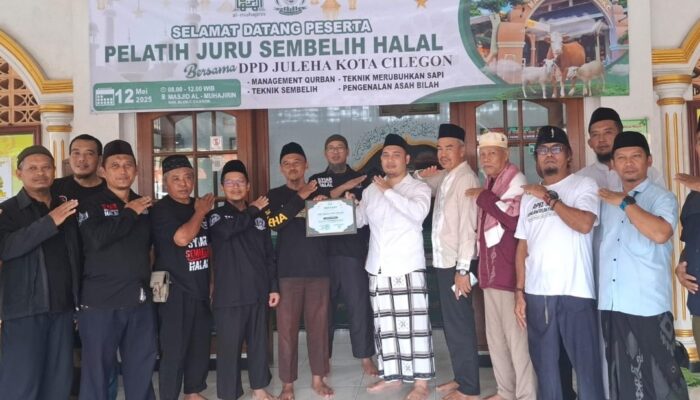 DPD Juleha Cilegon Gelar Pelatihan Juru Sembelih Halal Jelang Idul Adha