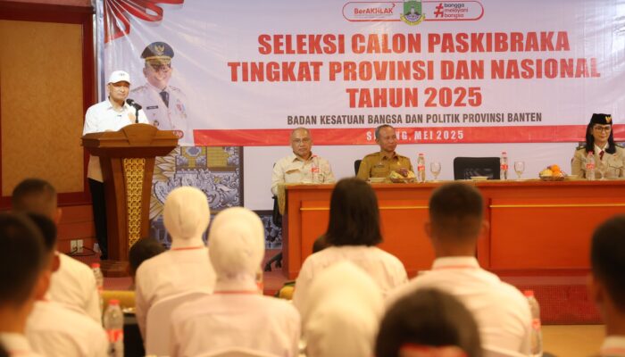 Wagub Dimyati Minta Seleksi Paskibra 2025 di Banten Tidak Ada Titipan
