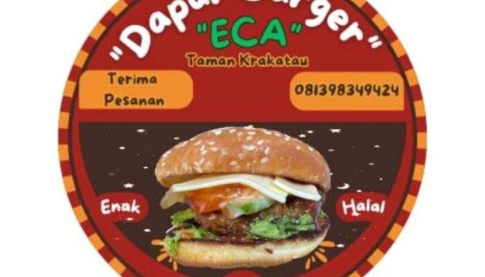 Dapur Burger Eca: Cita Rasa Spesial dari Tangan ASN Cantik Cilegon