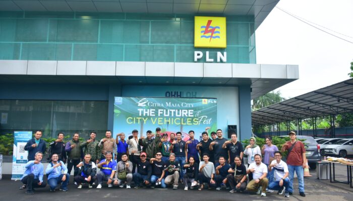 PLN UID Banten Gaungkan Gaya Hidup Ramah Lingkungan Lewat EV Touring 107 Motor Listrik