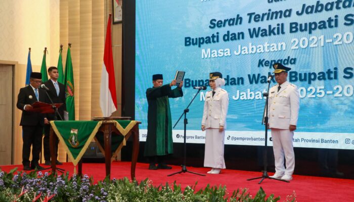 Usai Dilantik Gubernur Andra Soni, Bupati Serang Zakiyah Segera Konsolidasikan OPD  Wujudkan Visi 2025-2030