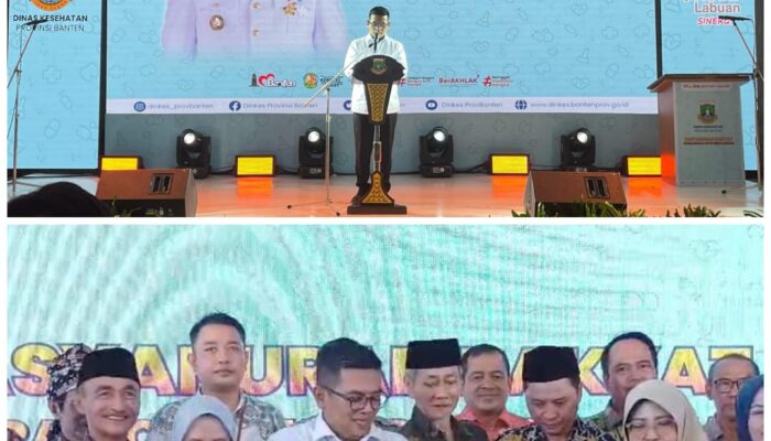 Gubernur Banten Andra Soni Resmikan RSUD Labuan, Diberi Nama RSUD H. Muhammad Irsjad Djuwaeli