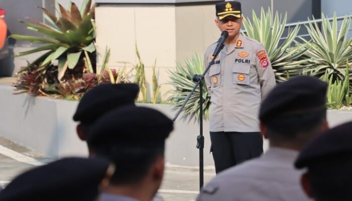 Disiplin Bukan Pilihan, Tapi Harga Mati: Wakapolresta Tangerang Tegaskan Integritas Polri