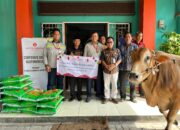 Tebar Kurban, Lotte Chemical Indonesia Kukuhkan Kepedulian Sosial di Hari Raya