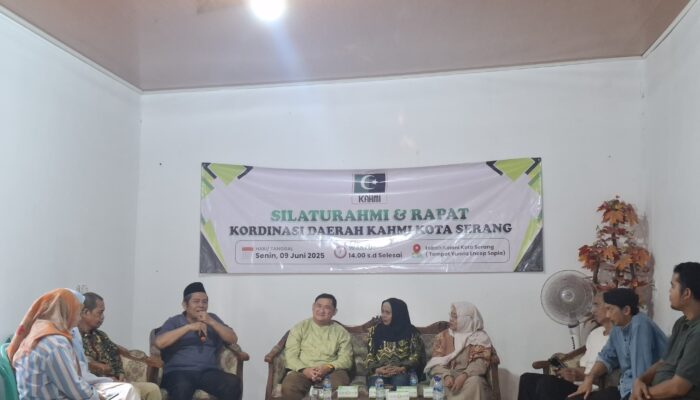 KAHMI Kota Serang Gaspol, Silaturahmi dan Rakerda Jadi Panggung Konsolidasi Aksi Nyata