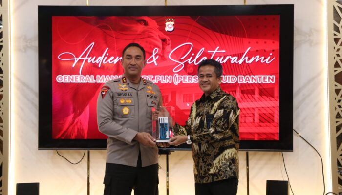 PLN dan Polda Banten Resmi Kawinkan Sinergi, Jamin Listrik Aman, Dukung Energi Bersih dan Program Strategis Negara