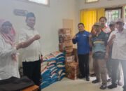 Dinsos dan Wali Kota  Salurkan Bantuan 487 KK Terdampak Banjir di Gerem 