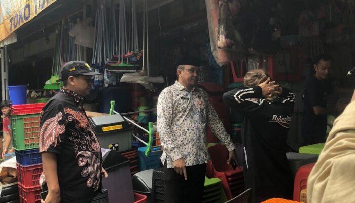 Demi Jalan Bebas Macet, Pemkot Cilegon Tertibkan 120 PKL Pasar Kranggot