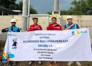 PLN Nyalakan Mesin Ekonomi Pandeglang, Usaha Material Bangunan Kini Ngebut Berkat Listrik Andal