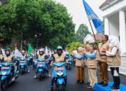 Gubernur Banten Lepas Kirab Bangga Kencana: Gaungkan Keluarga Hebat Menuju Indonesia Emas 2045
