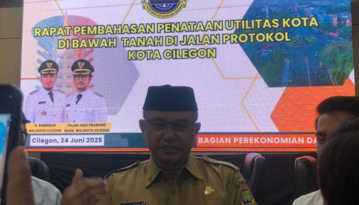 Cilegon Bebas Kabel Semrawut, Pemkot Relokasi Kabel Udara ke Bawah Tanah