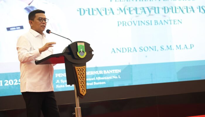 Gubernur Andra Soni Kukuhkan DMDI Banten: Perkuat Peradaban Melayu Islam dari Tanah Jawara