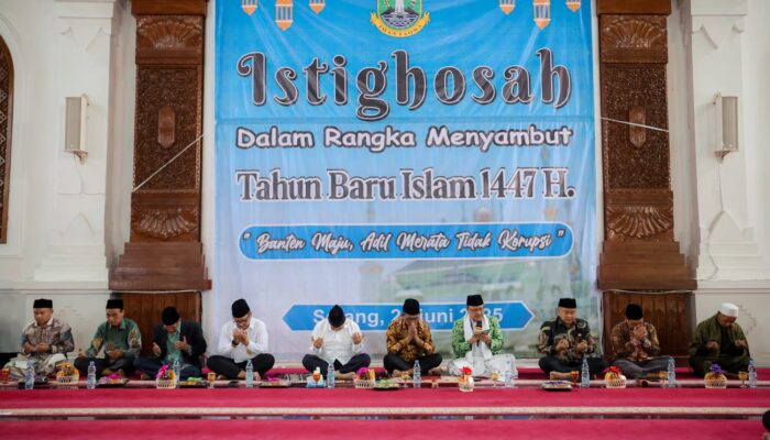 Gubernur Banten Gelar Istigasah Akbar, Serukan Revolusi Pelayanan Publik di Tahun Baru Islam 1447 H