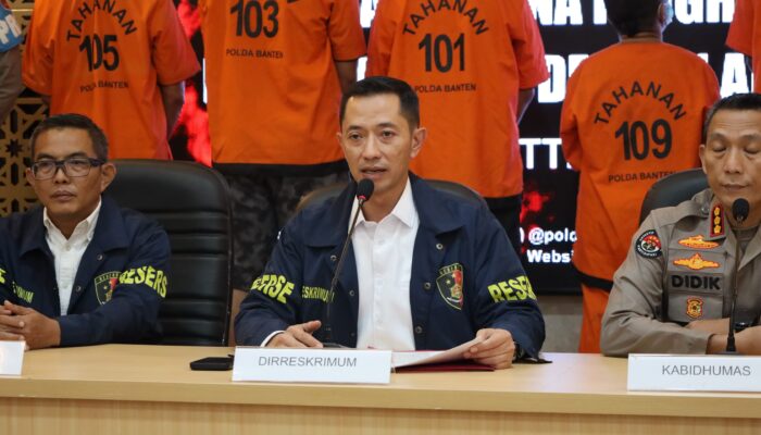 Teriak Tuntutan, Berujung Jeruji: Polda Banten Gulung 7 Provokator Rusuh Lotte Chemical