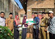 Atap Rumah Ambruk, Baznas Cilegon  Gelontorkan Bantuan Rp20 Juta untuk Odah Sarodah