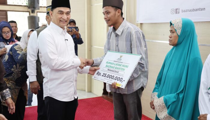 Wagub Banten Tegaskan Zakat Pilar Kesejahteraan Umat, Rp730 Juta Digelontorkan untuk Pandeglang