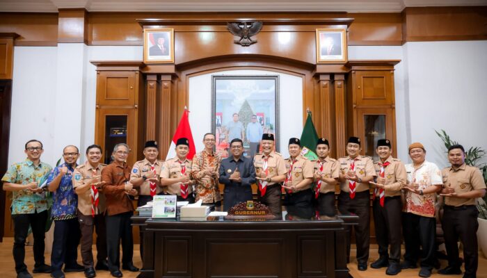 Gubernur Andra Soni Gaungkan Revolusi Pemuda Lewat Pramuka: SDM Tangguh, Banten Maju
