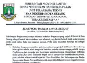 SMAN 4 Kota Serang Ngaku Oknum Guru Cabuli Murid, Tapi Dinonjobkan