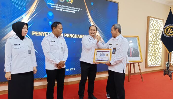 Gagalkan Penyelundupan Narkoba, Lapas Serang Raih Penghargaan Bergengsi