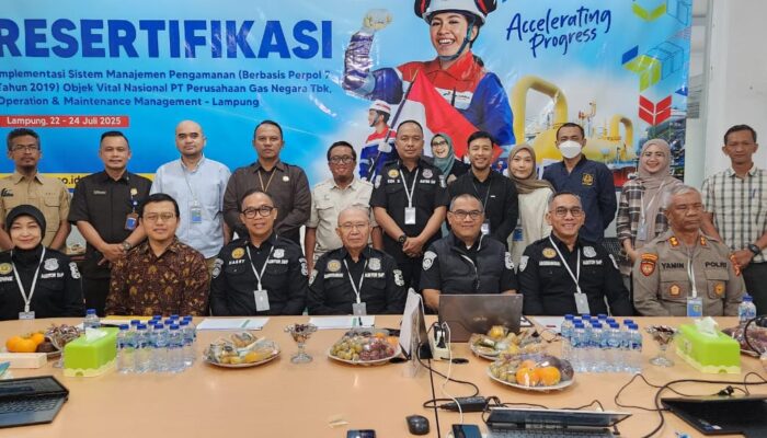 PGN Lampung Disorot! Tim Audit Mabes Polri Bongkar Sistem Keamanan Obvitnas Energi Nasional