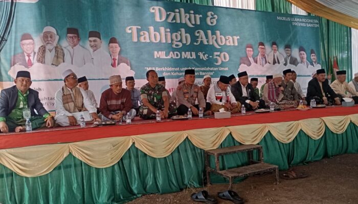 Setengah Abad MUI Banten: Dzikir Akbar, Bakti Sosial, dan Seruan Persatuan Umat