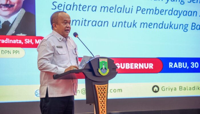 Gubernur Banten Dorong Para Purnabakti Jadi Kekuatan Sosial dan Ekonomi Baru