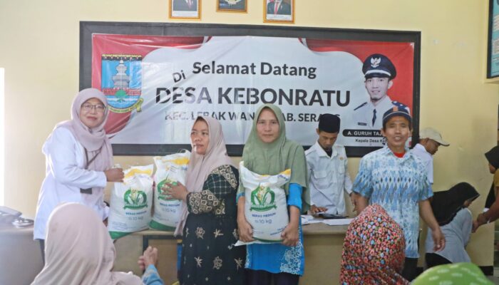 Pemkab Serang Guyur 1.200 Ton Beras untuk 63 Ribu KPM, Daya Beli Warga Dijaga