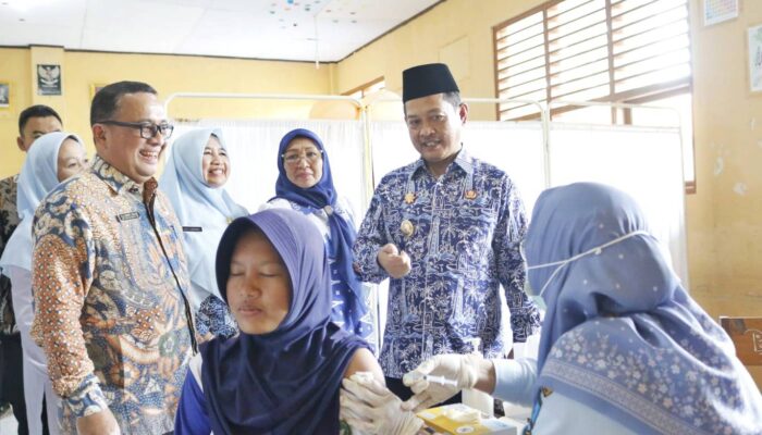 Wabup Serang Launching Aksi Bergizi: Serukan Makan Telur Setiap Hari Demi Generasi Sehat dan Tangguh