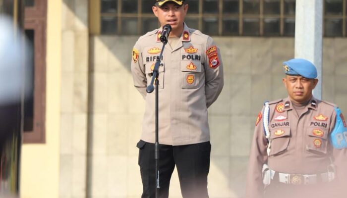 Disiplin Harga Mati! Wakapolres Cilegon Tancap Gas Tegakkan Aturan dan Cek Kesiapan Jajaran