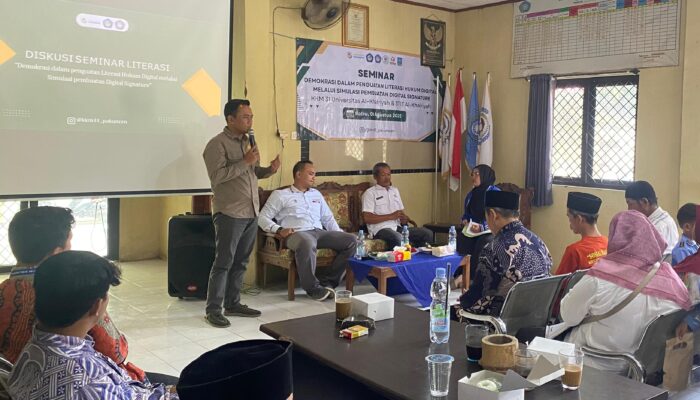 Bawaslu Cilegon Gencarkan Revolusi Demokrasi Digital: Mahasiswa Dibekali Ilmu Tandatangan Elektronik dan Literasi Hukum