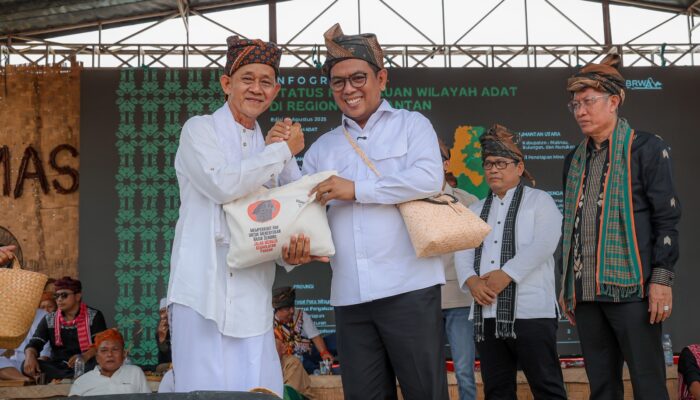 Gubernur Banten Rayakan Hari Masyarakat Adat Sedunia di Guradog Lebak: Gaungkan Kedaulatan Pangan hingga Dunia