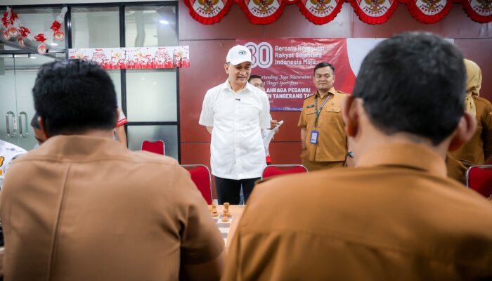 Belajar Memimpin Lewat Papan Catur: Wagub Banten Ajak OPD Terapkan Strategi Raja di Pemerintahan