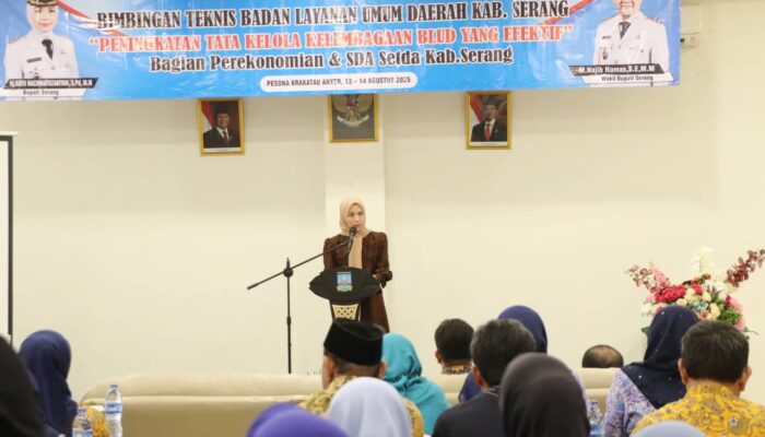 Perkuat BLUD, Bupati Zakiyah Rombak Total Layanan Publik di Pemkab Serang