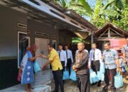 Lapas Serang Tebar Kebahagiaan HUT RI ke-80, 50 Paket Sembako Sambangi Warga dari Pintu ke Pintu