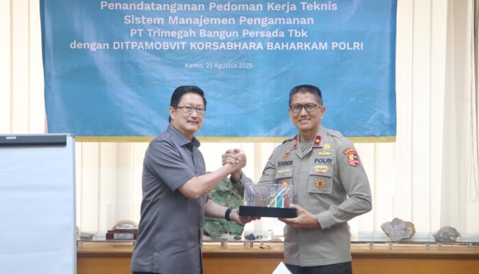 Polri Gandeng PT Trimegah Bangun Persada, Perkuat Tameng Pengamanan Objek Vital Nasional