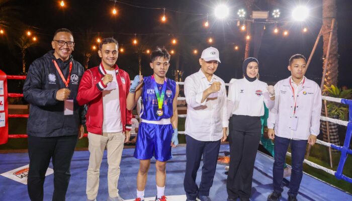 Wagub Banten Buka University Boxing League: Tinju Bukan Soal Pukul-Pukulan, Tapi Soal Otak dan Kesabaran
