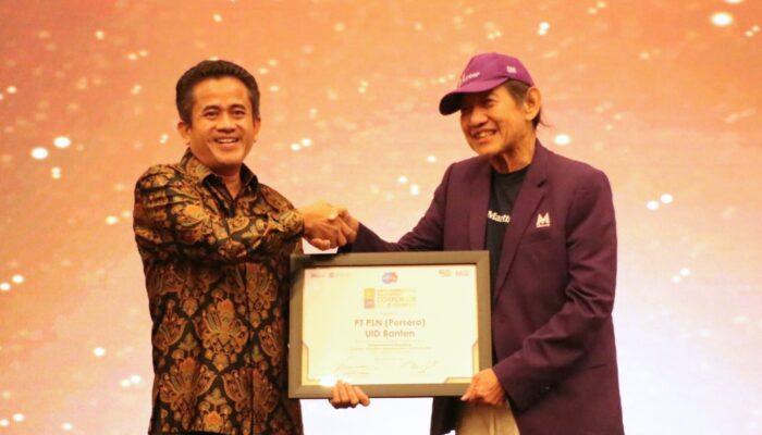 PLN UID Banten Sabet Penghargaan Bergengsi, Bukti Listrik Jadi Motor Pertumbuhan Ekonomi