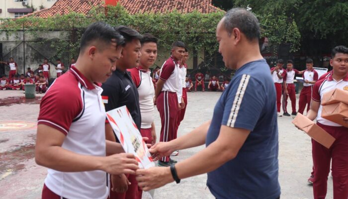 Merah Putih Membara! 509 Personel Detasemen Perintis Polri Adu Semangat di HUT RI ke-80